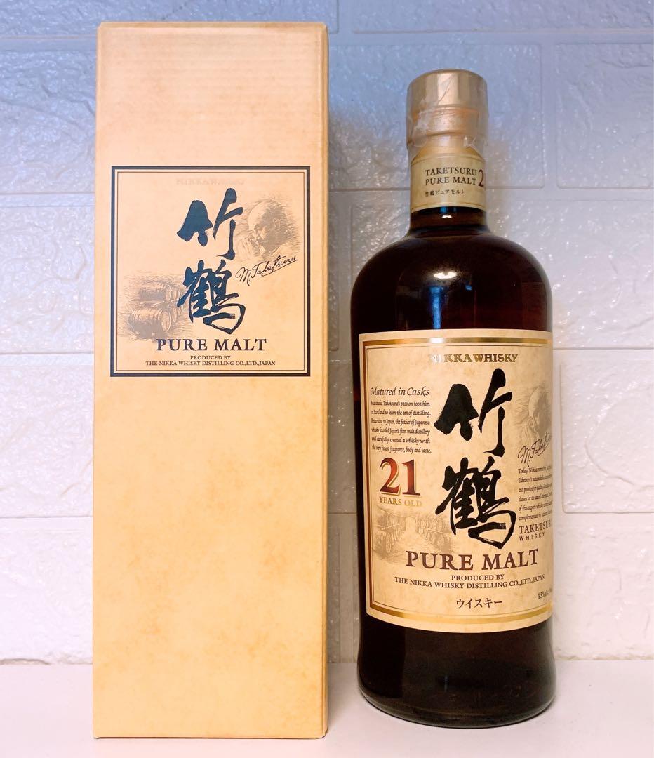 竹鶴21年純麥威士忌- Nikka Taketsuru 21 Year Old Pure Malt Whisky 