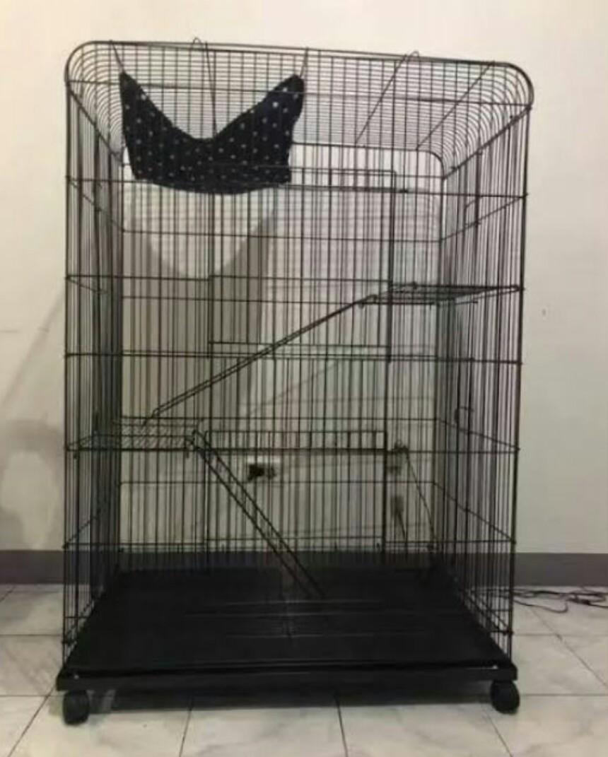 2 layer cat cage