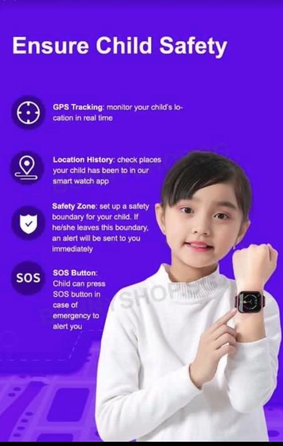 Child safe hotsell gps watch