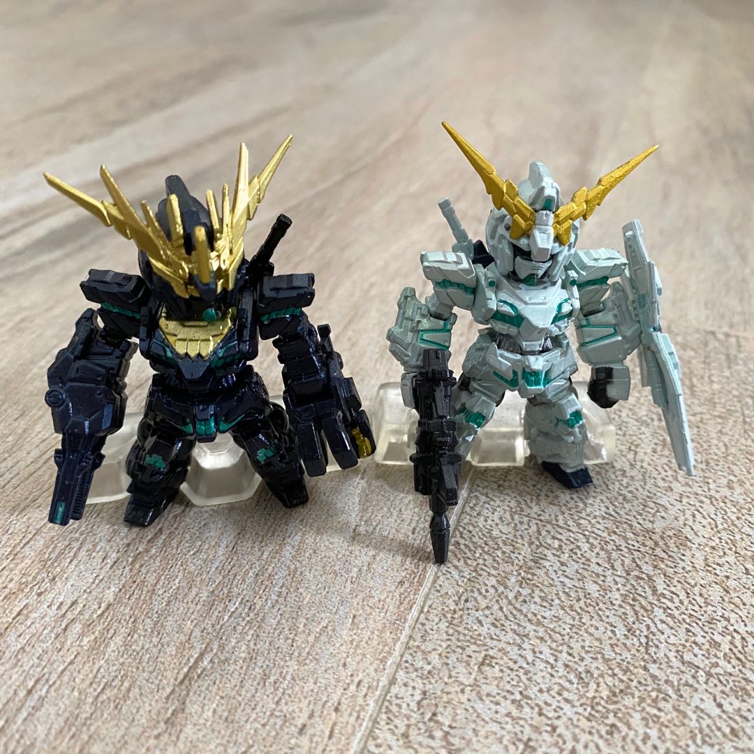 機動戰士高達FW GUNDAM CONVERGE SP 獨角獸高達&女妖金屬色版UNICORN 