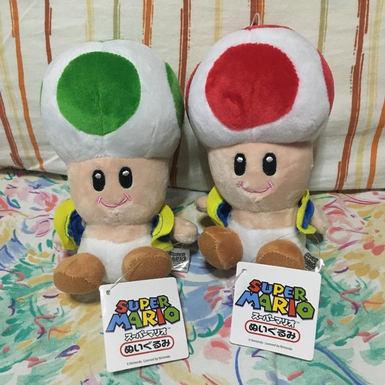 Super Mario Toad Plushies Bundle Hobbies Toys Toys