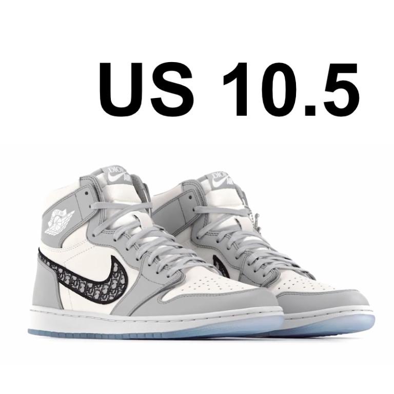 Air Jordan 1 High OG Dior US 10.5 Men s Fashion Footwear