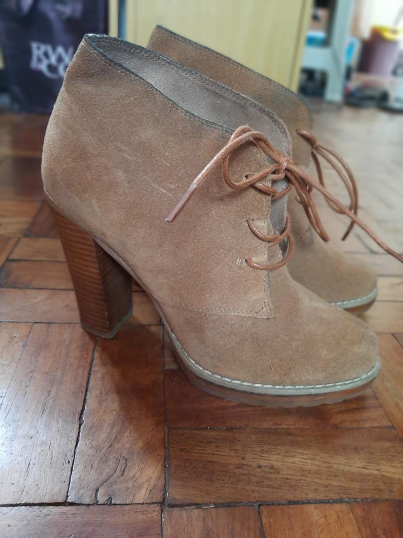 aldo tan booties