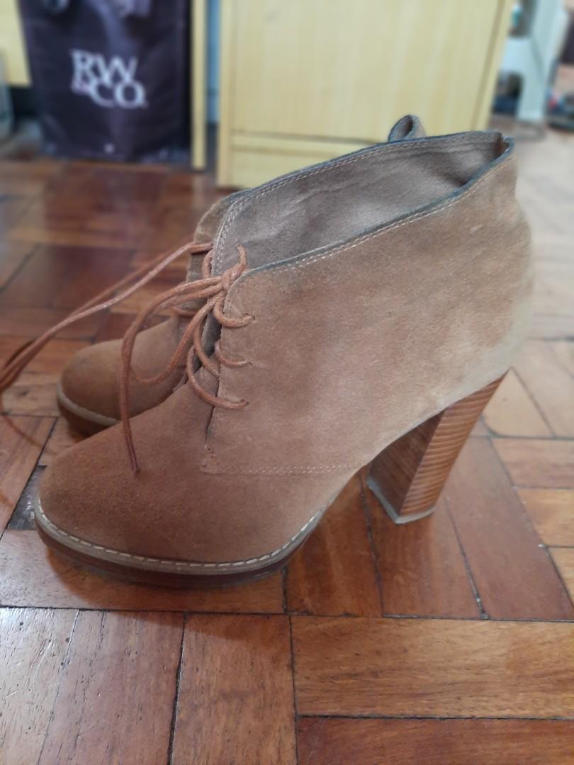 aldo tan booties