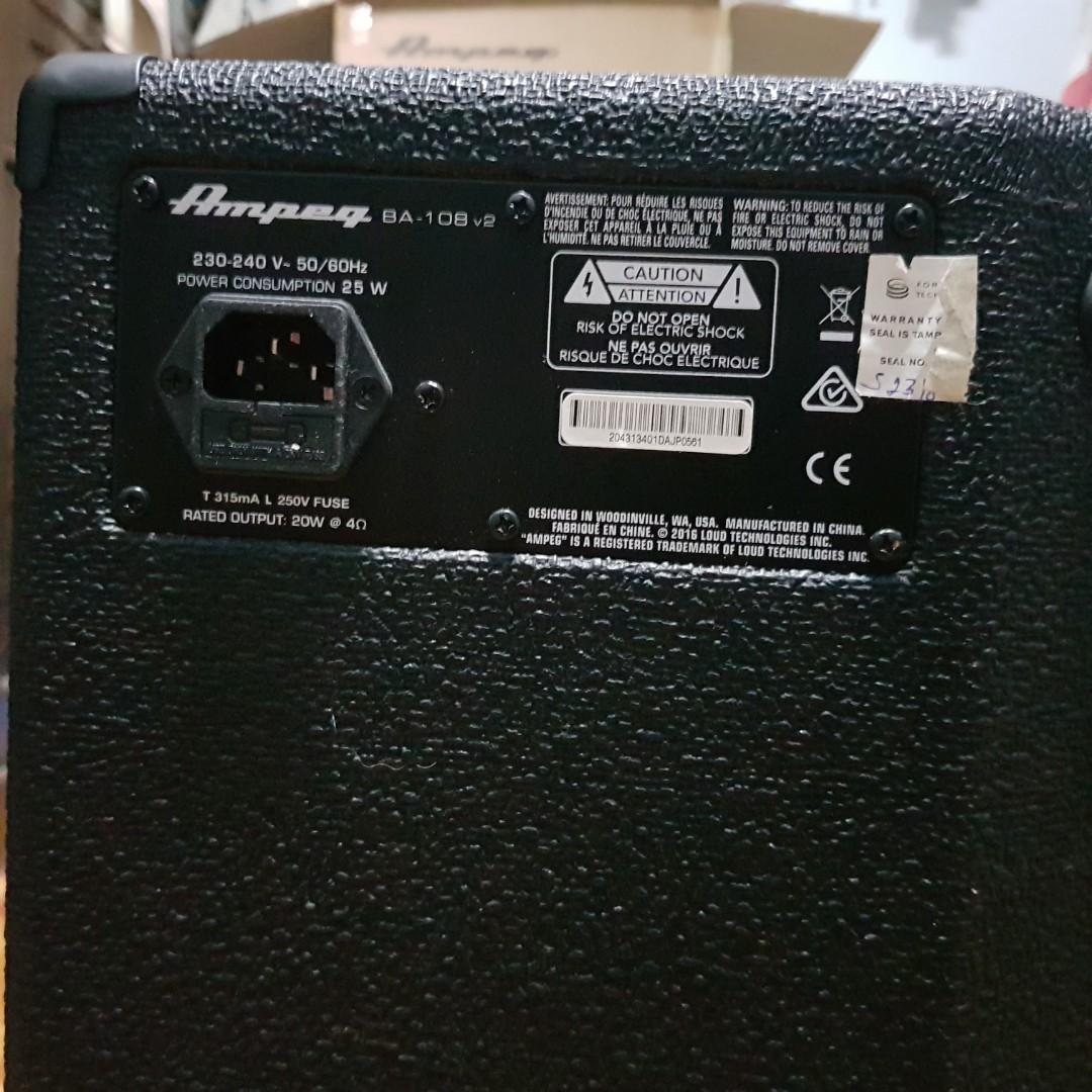 Bassamp Series BA-108 Ver.2 （Ampeg BA108 V2 – Dreamago53）