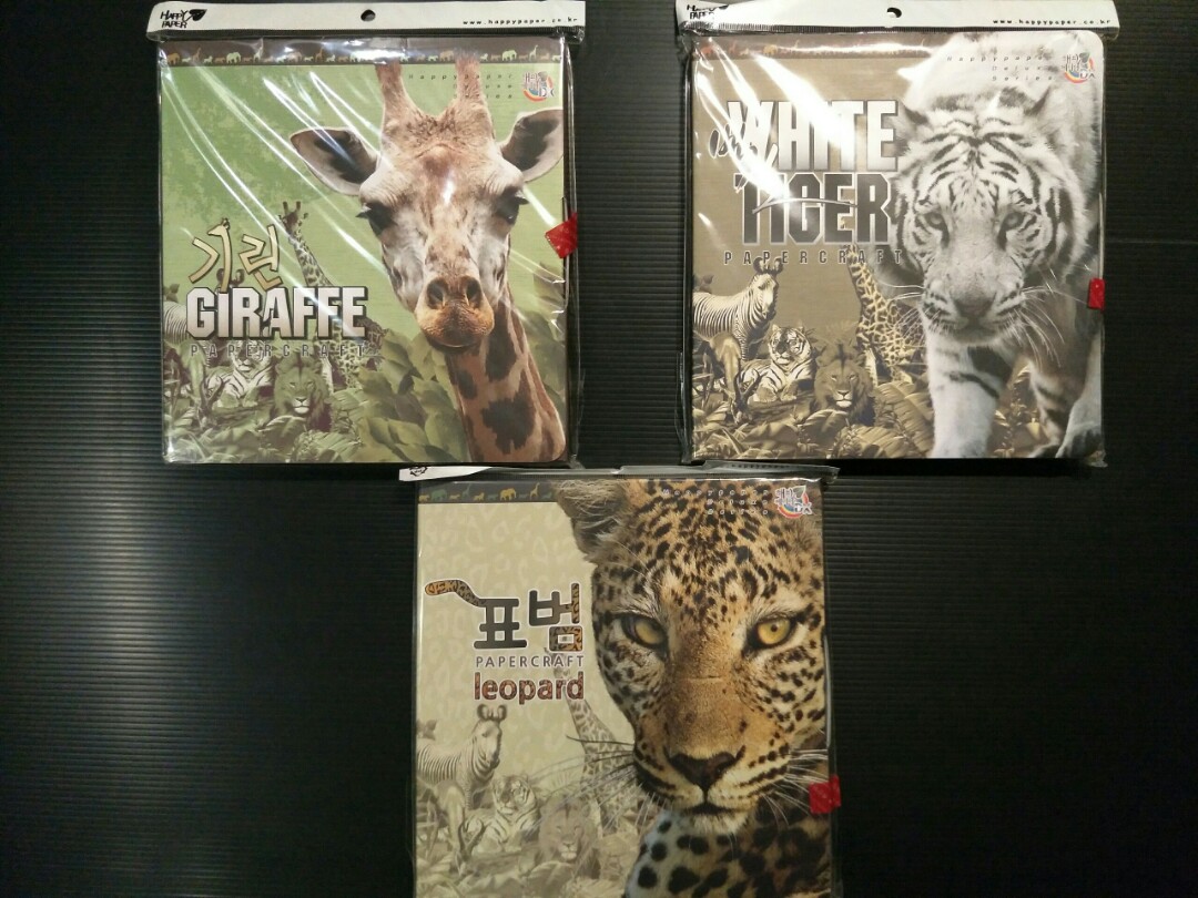 Animals Papercrafts From Korea Design Craft Handmade Craft On Carousell