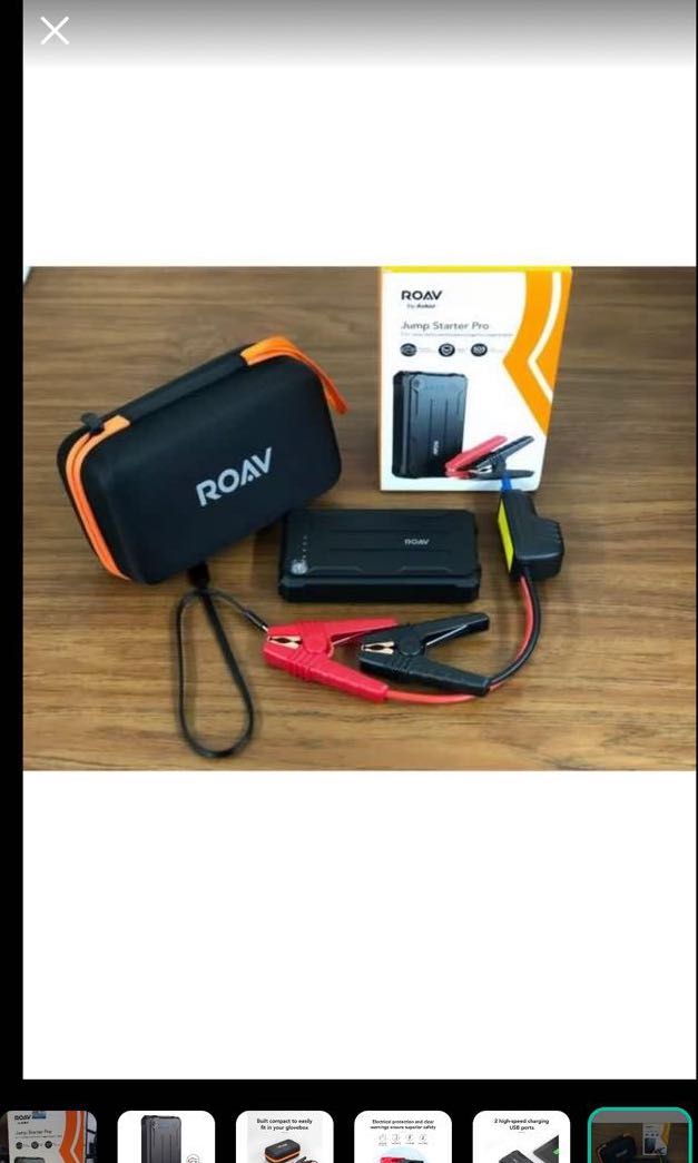 ANKER PRO VERSION 800A (ROAV) JUMP STARTER 800A PEAK 12V 6.0L Petrol 3.