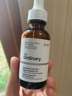 Ascorbic acid + alpha arbutin
