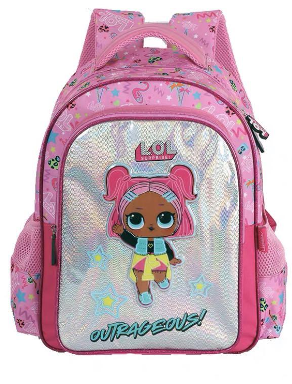 Authentic Bn Lol School Bag Babies Kids Strollers Bags Carriers On Carousell - in stock roblox backpack blue color only roblox primary school bag school backpack women s fashion bags wallets backpacks on carousell