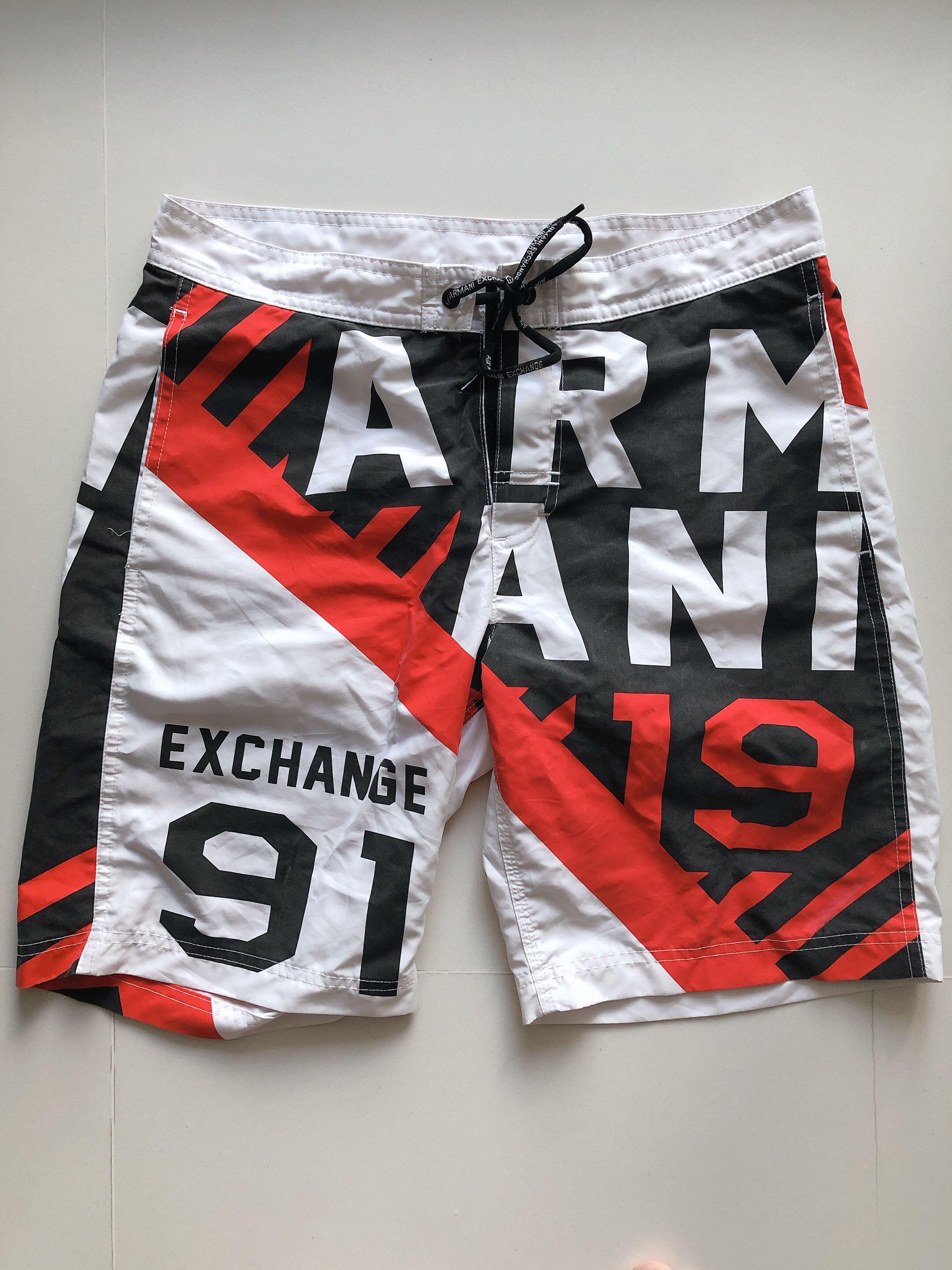 A/X Armani Exchange Board Swim Shorts, Men's Fashion, Bottoms, Shorts on  Carousell