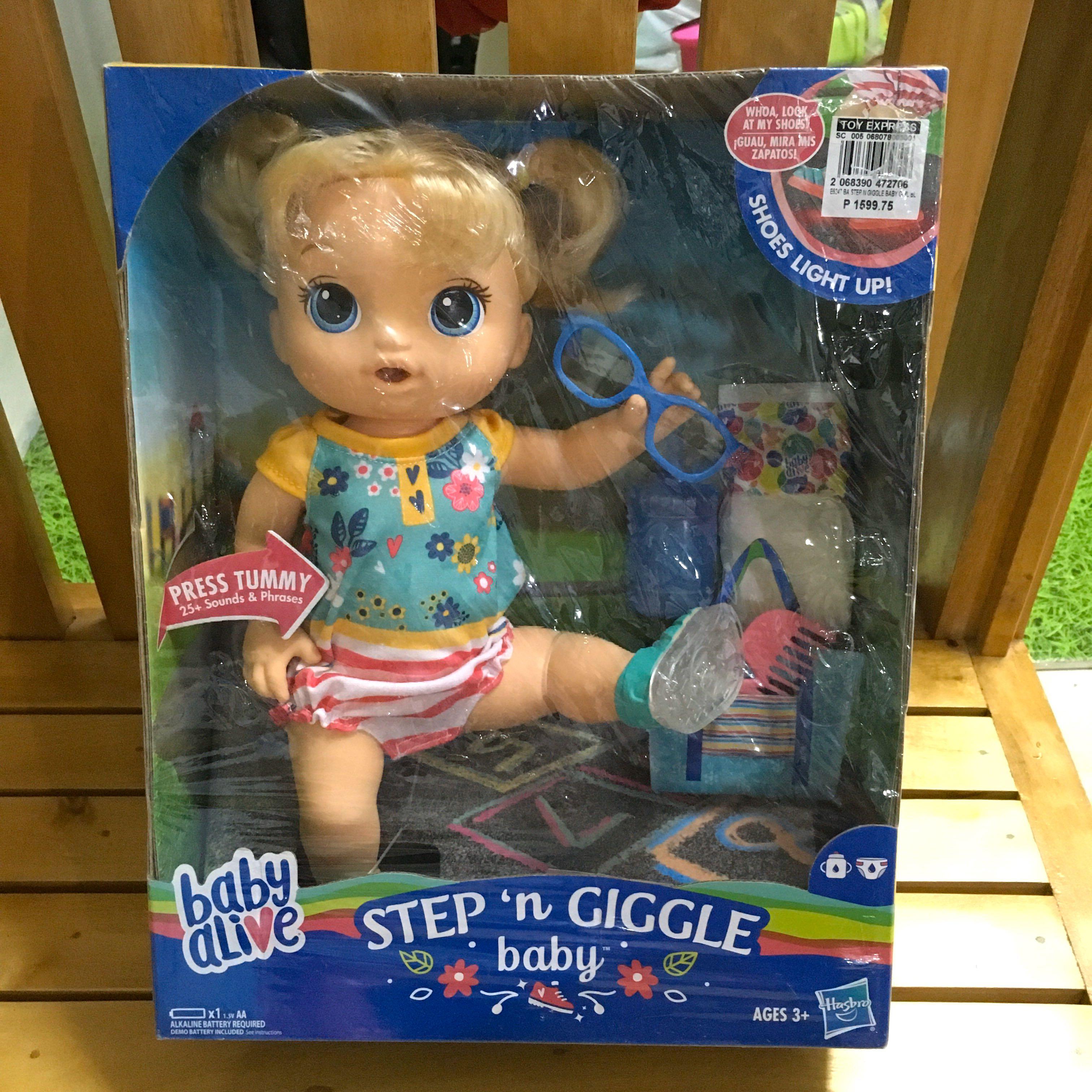 baby alive step n giggle baby