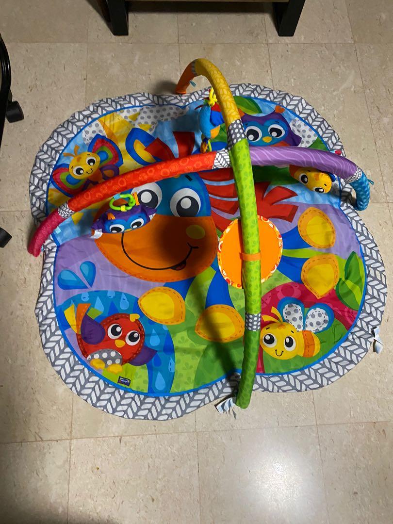 playgro clip clop activity gym with music