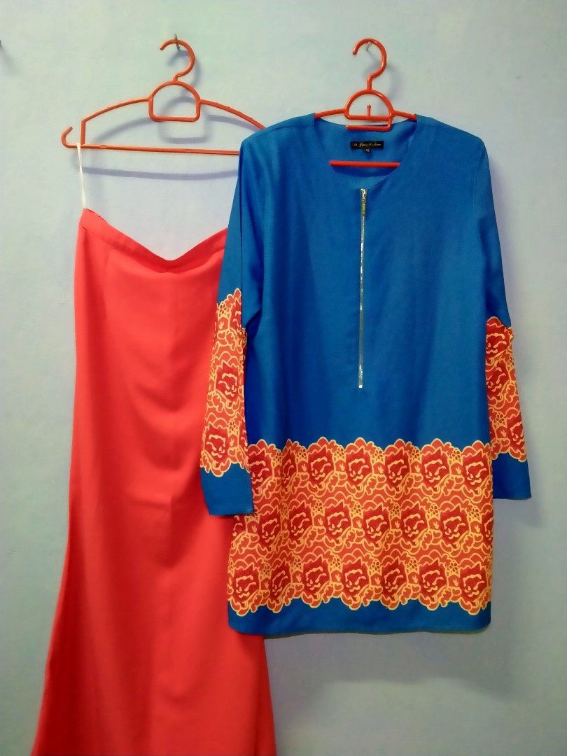 Baju Kurung Moden Murah Muslimah Fashion Two Piece On Carousell