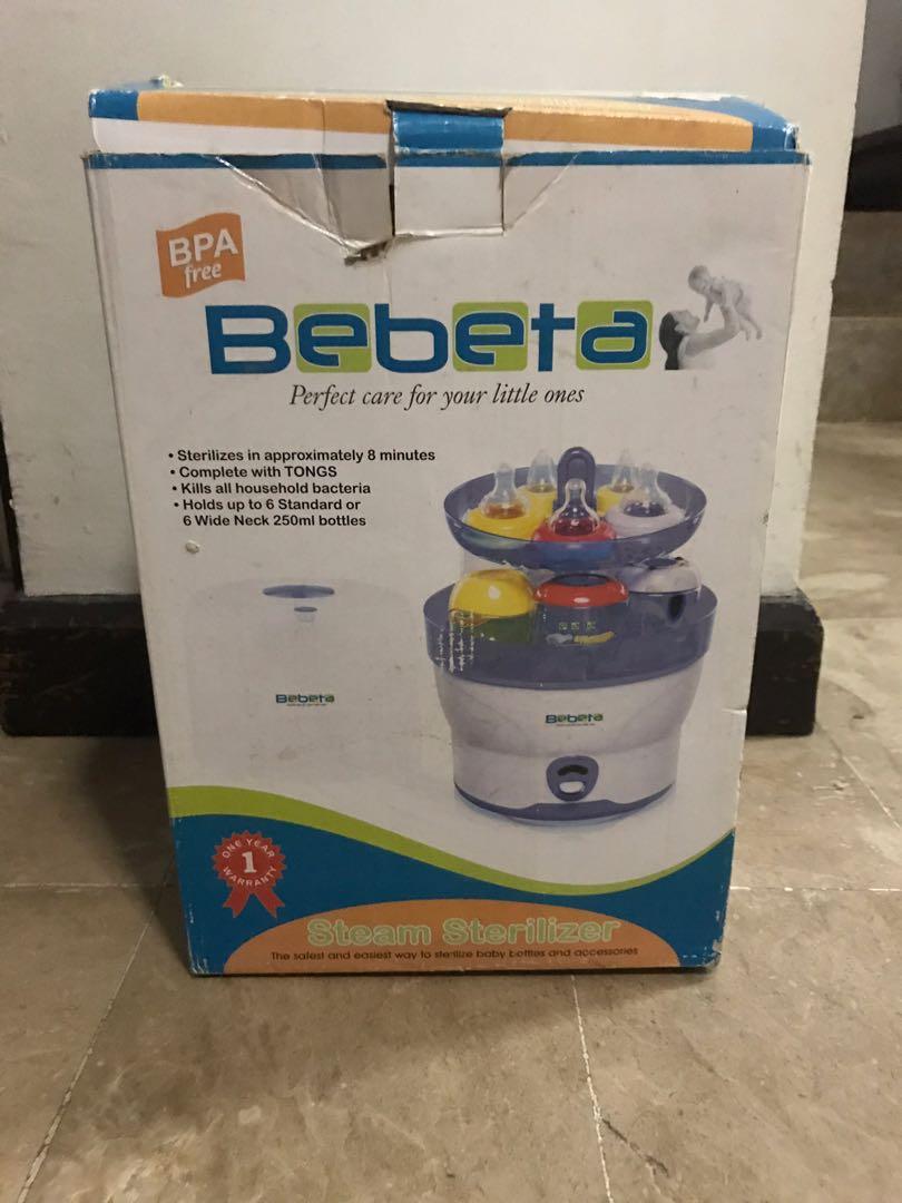 bebeta bottle sterilizer