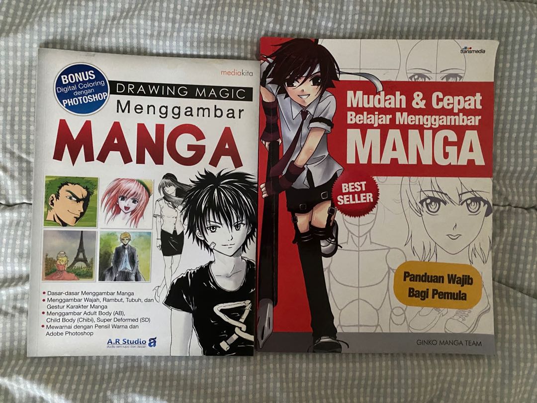 Belajar menggambar manga ambil semua take all, Buku & Alat Tulis, Komik
