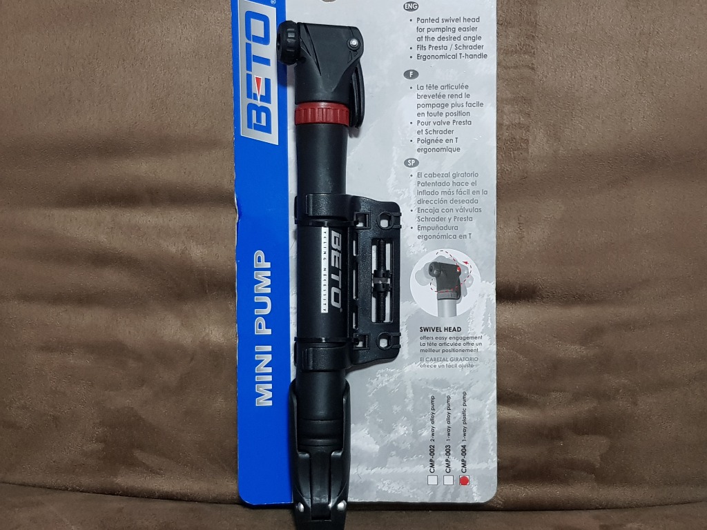 Beto cycling shop necessity pump