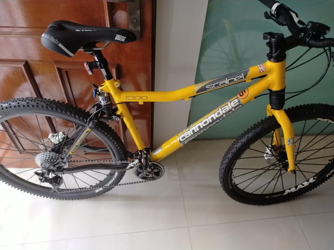 Cannondale scalpel outlet 1000