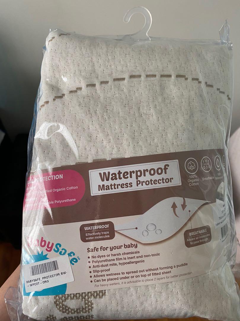 fitted cot mattress protector