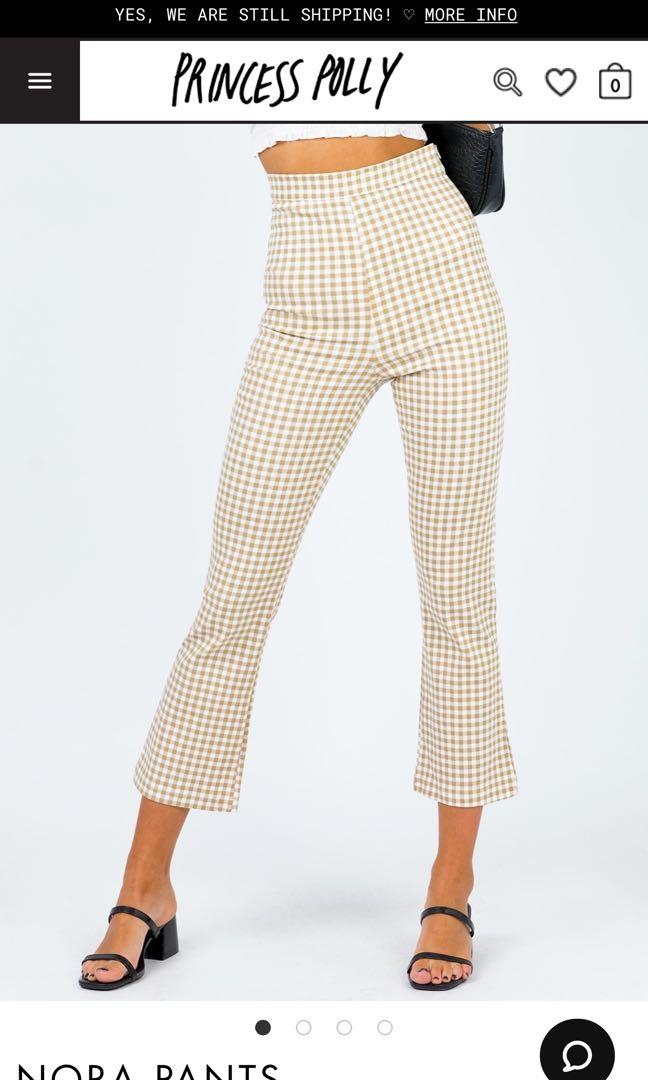 Gingham nora pants clearance