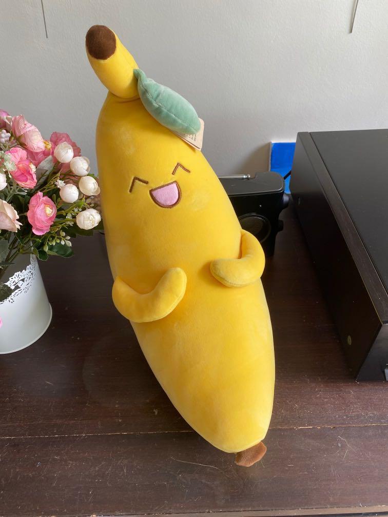 giant banana plush toy