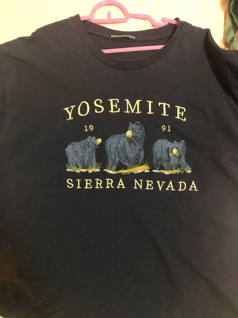 Brandy Melville Rita Yosemite 1991 Sierra Nevada Top Men S Fashion Clothes Tops On Carousell
