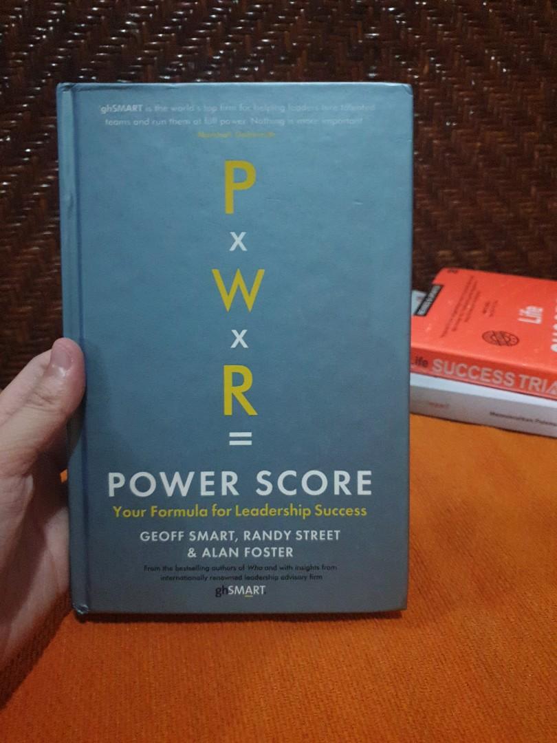 Buku Impor Power Score Geoff Smart Buku Alat Tulis Buku Di Carousell