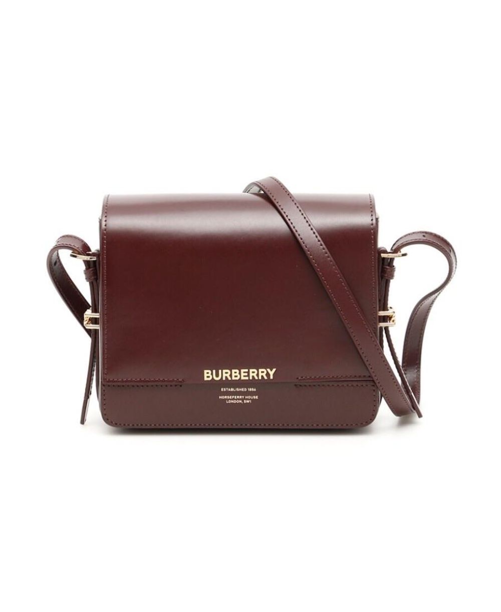 Burberry maroon bag hot sale