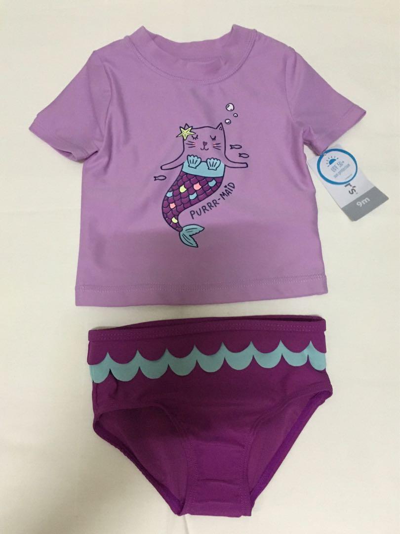 Carters rashguard swimsuit clearance