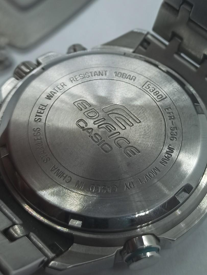 casio edifice 5380 efr 536
