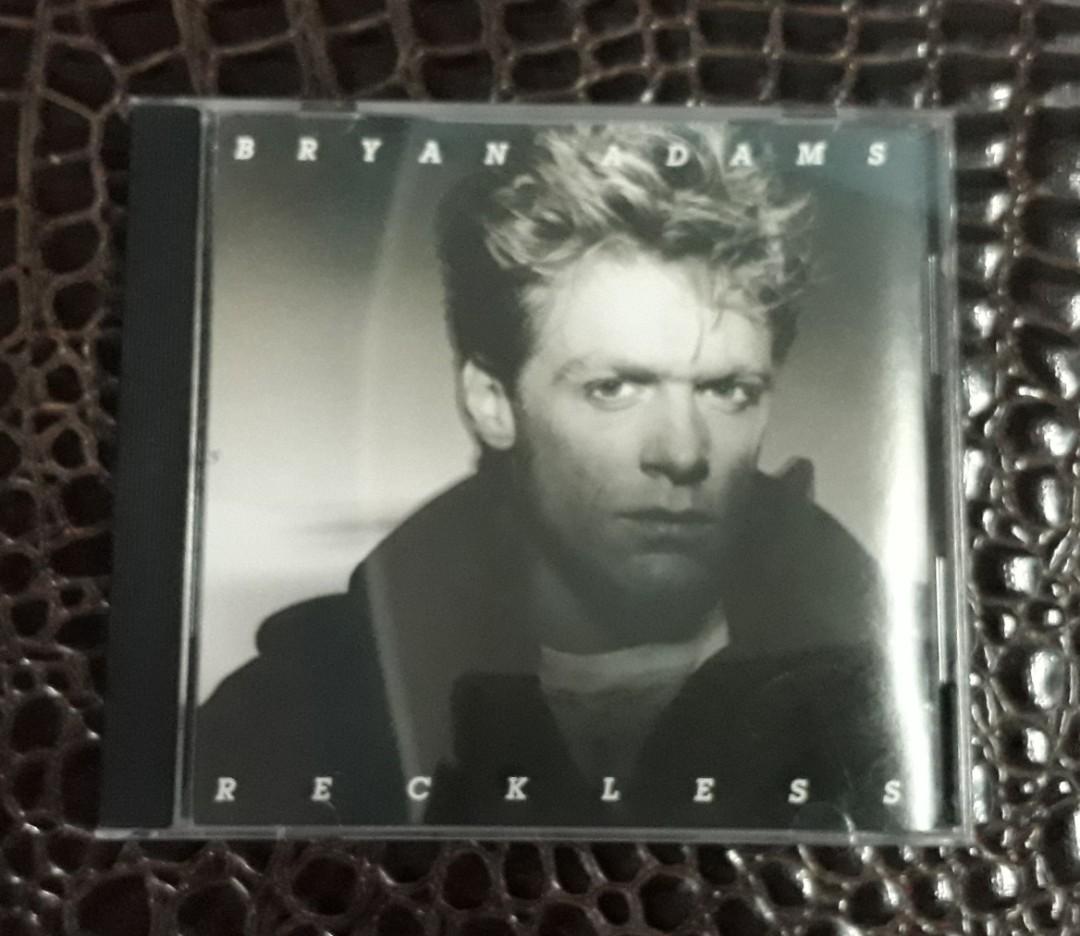 CD Bryan Adams - Reckless ( Made in USA )