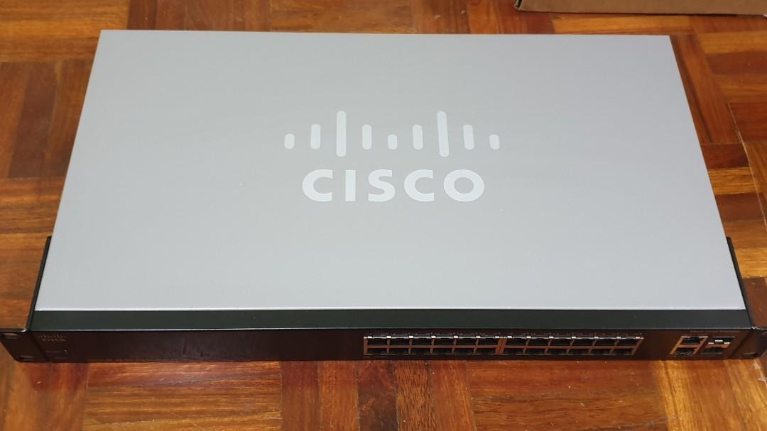 Cisco Sg200 26 Port Gigabit Smart Network Switch Electronics Computer Parts Accessories On Carousell