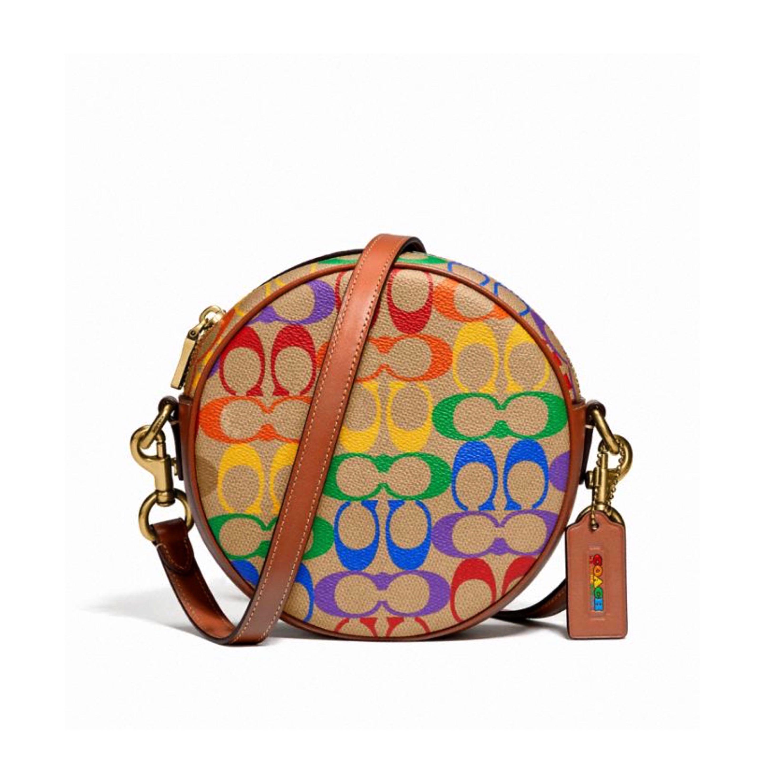 coach rainbow tote