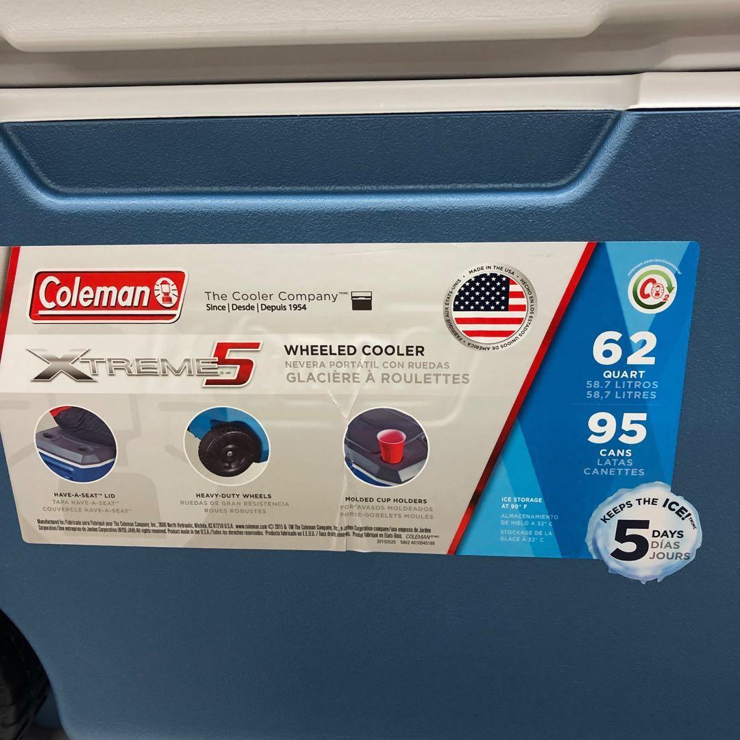 Coleman Xtreme 100 Quart Cooler (New), Sports Equipment, Sports & Games ...