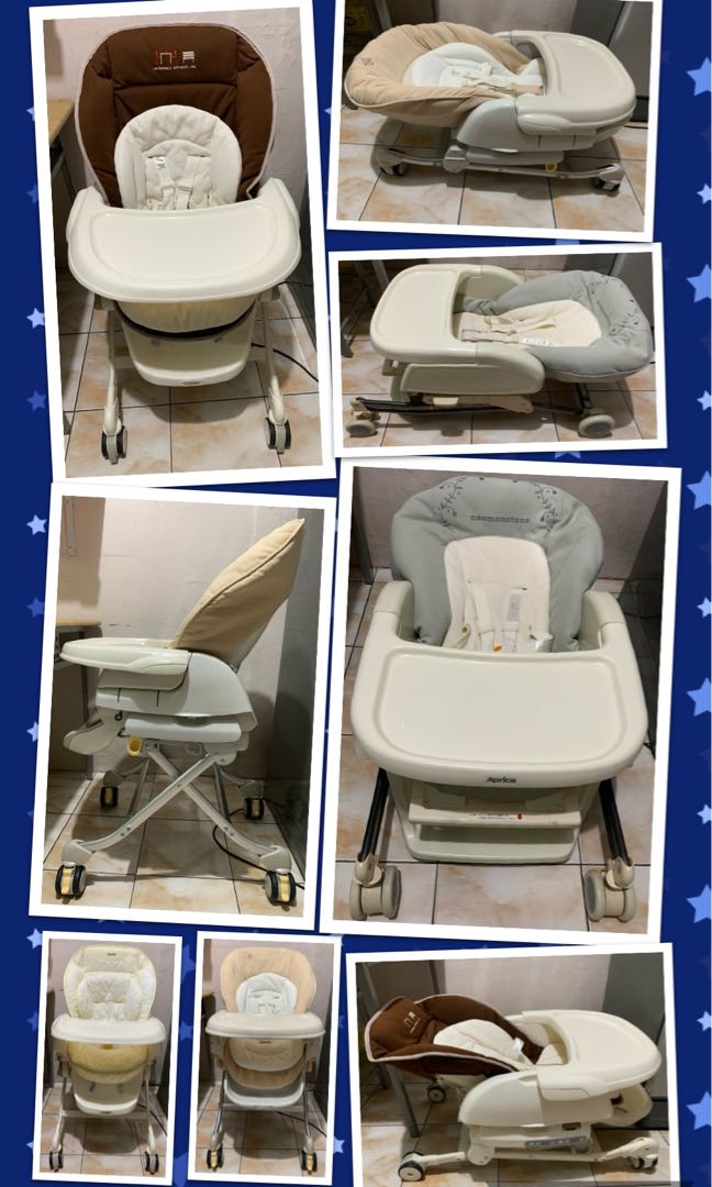 combi swing high chair