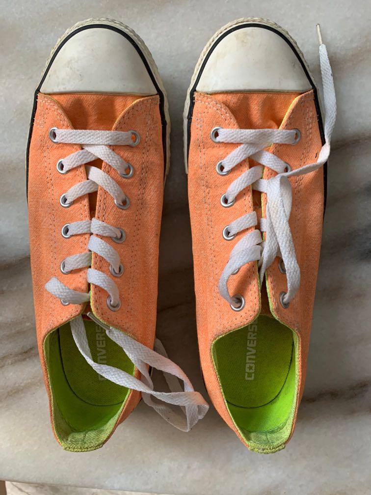 neon chucks converse