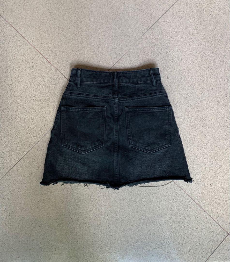 Cotton On A Line Denim Skirt clinicadeojosdrsacoto