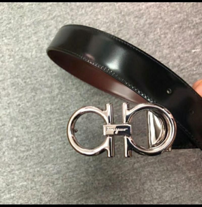 white and gold ferragamo