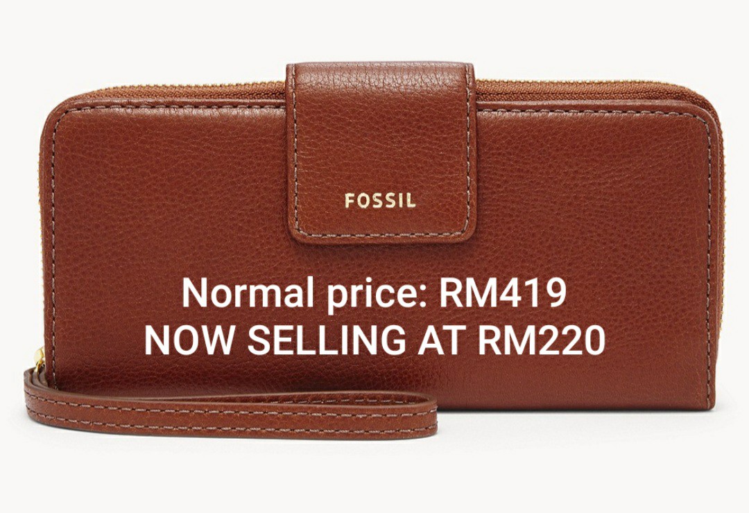 fossil purse price