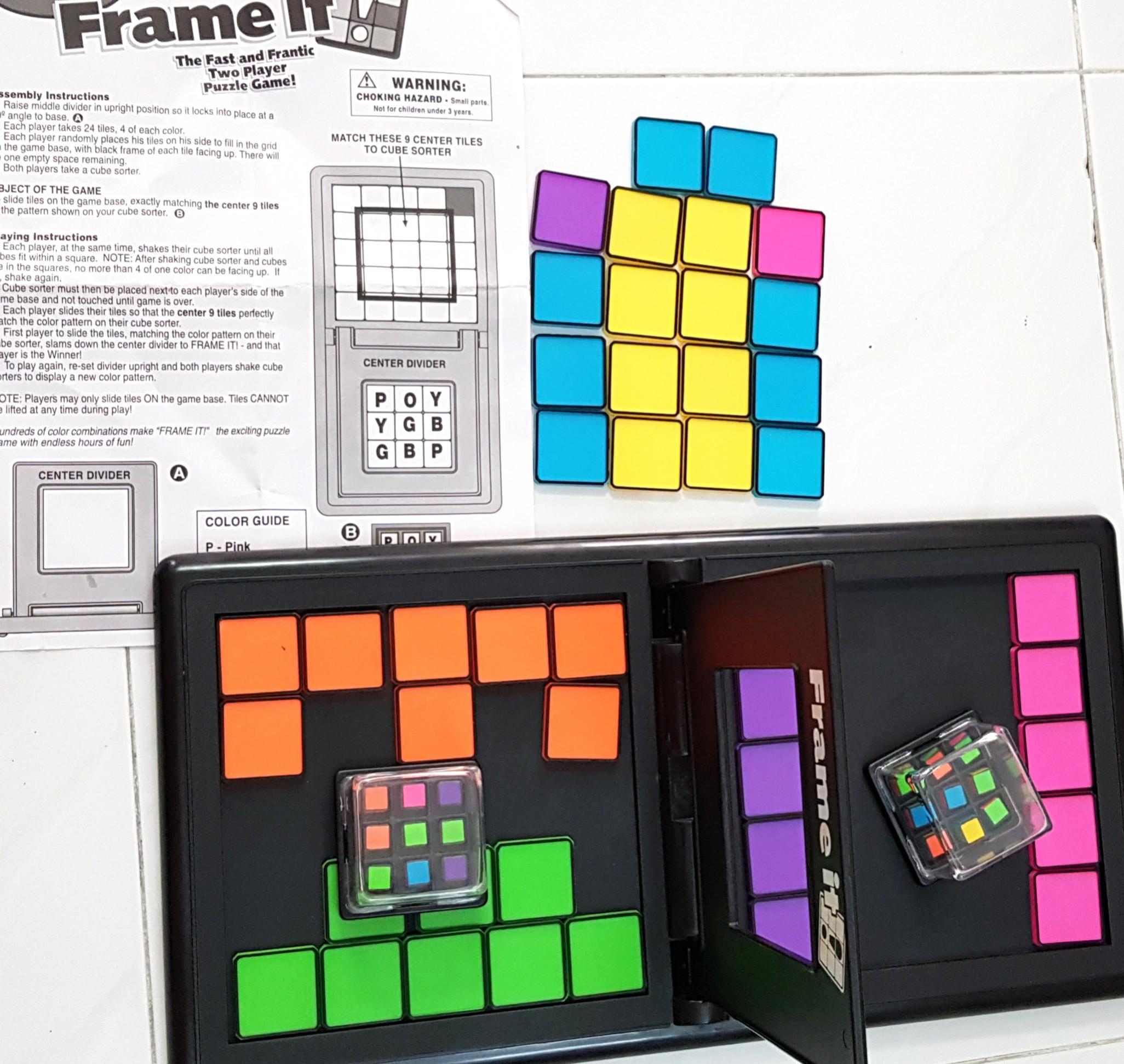 Frame It Puzzle Game Hobbies Toys Toys Games On Carousell