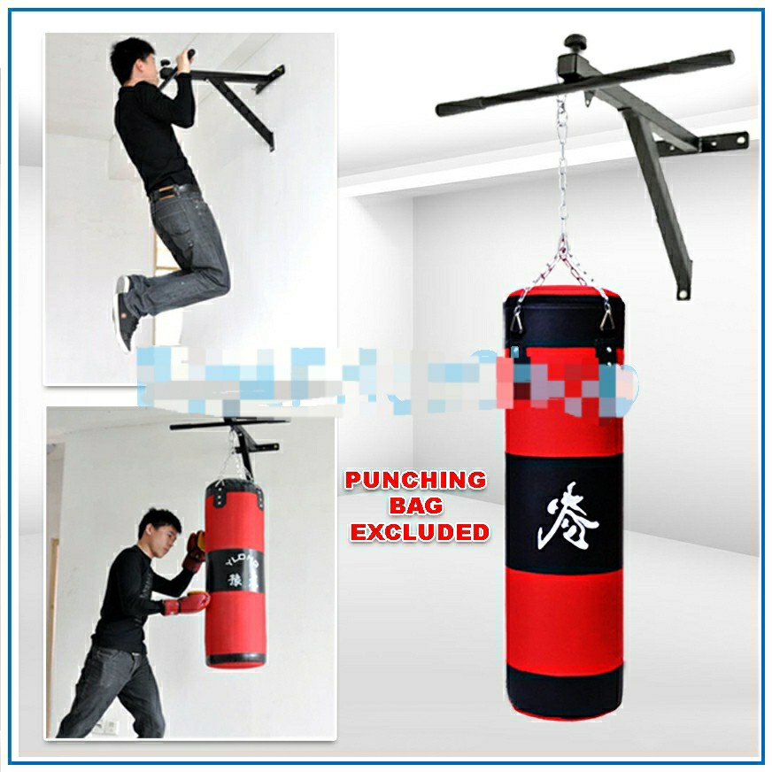 Free Standing Punching Bag Boxing Cardio Gray Kickboxing MMA Heavy Duty  Spring Red - Walmart.com