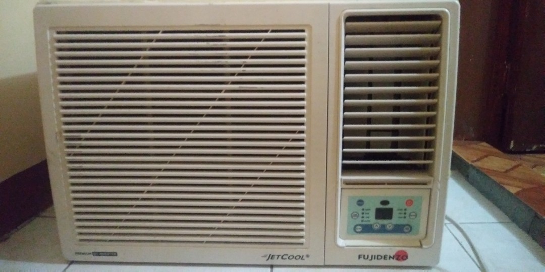Fujidenzo 1HP Inverter Window Type, TV & Home Appliances, Air ...