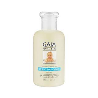 gaia natural baby shampoo