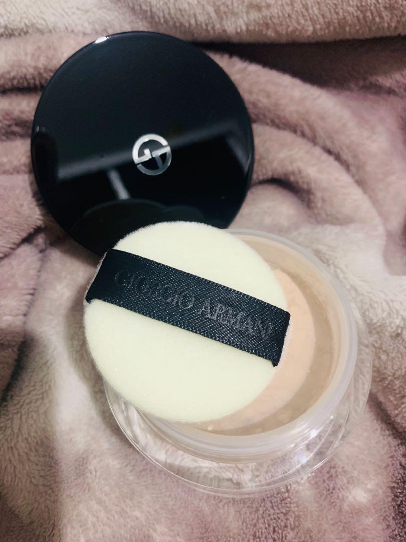 armani micro fil loose powder