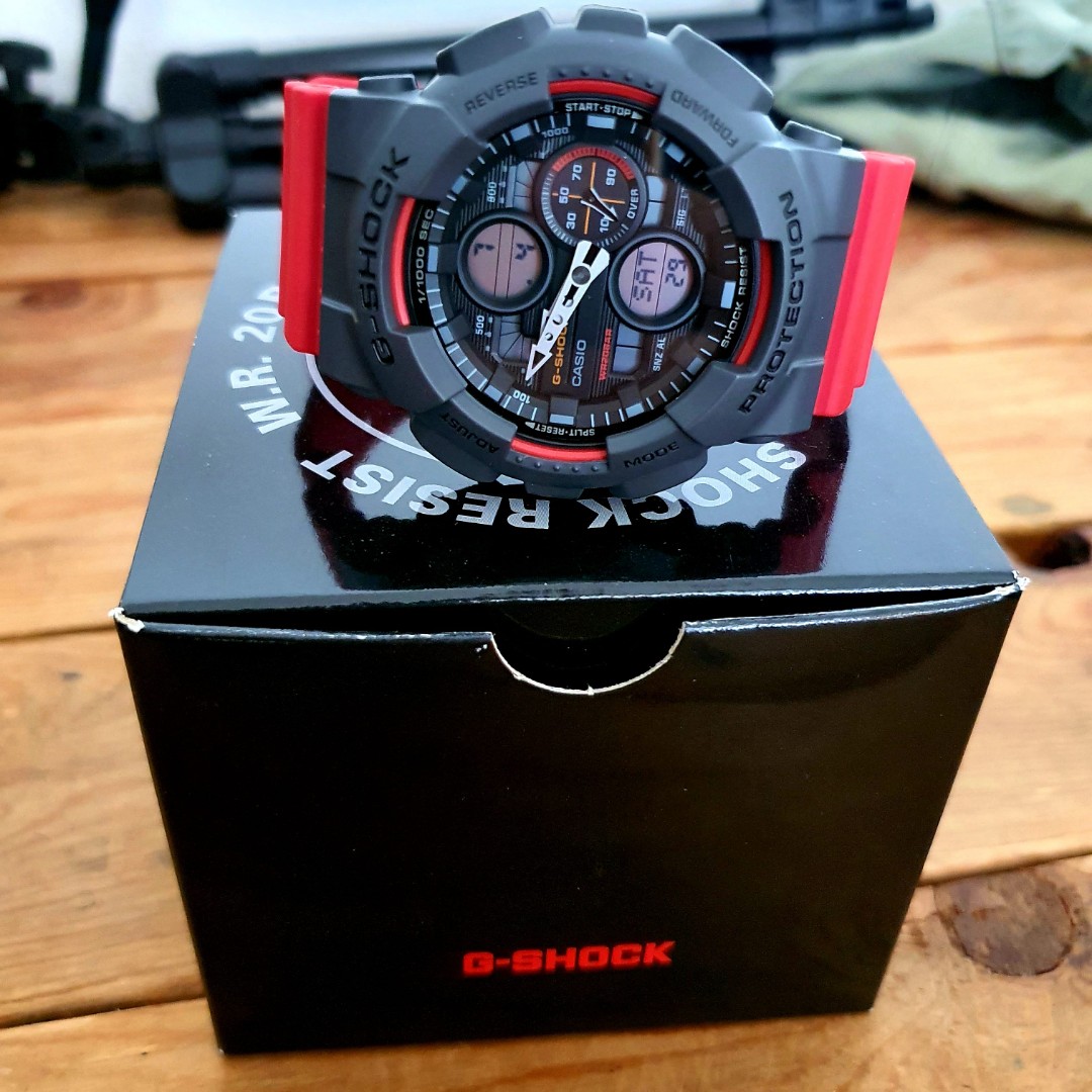 G SHOCK Original GA140 Deadpool Men s Fashion Watches