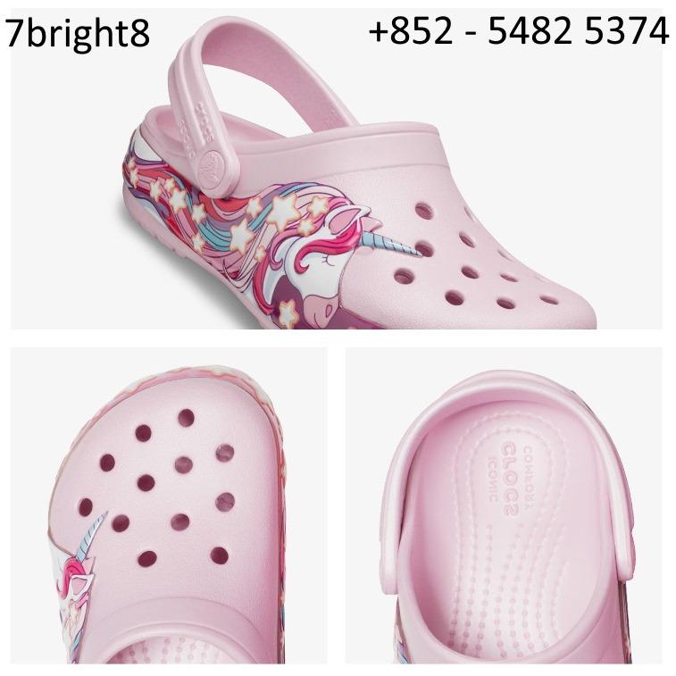  happykids Crocs   Crocs  Unicorn LED   Sendal 