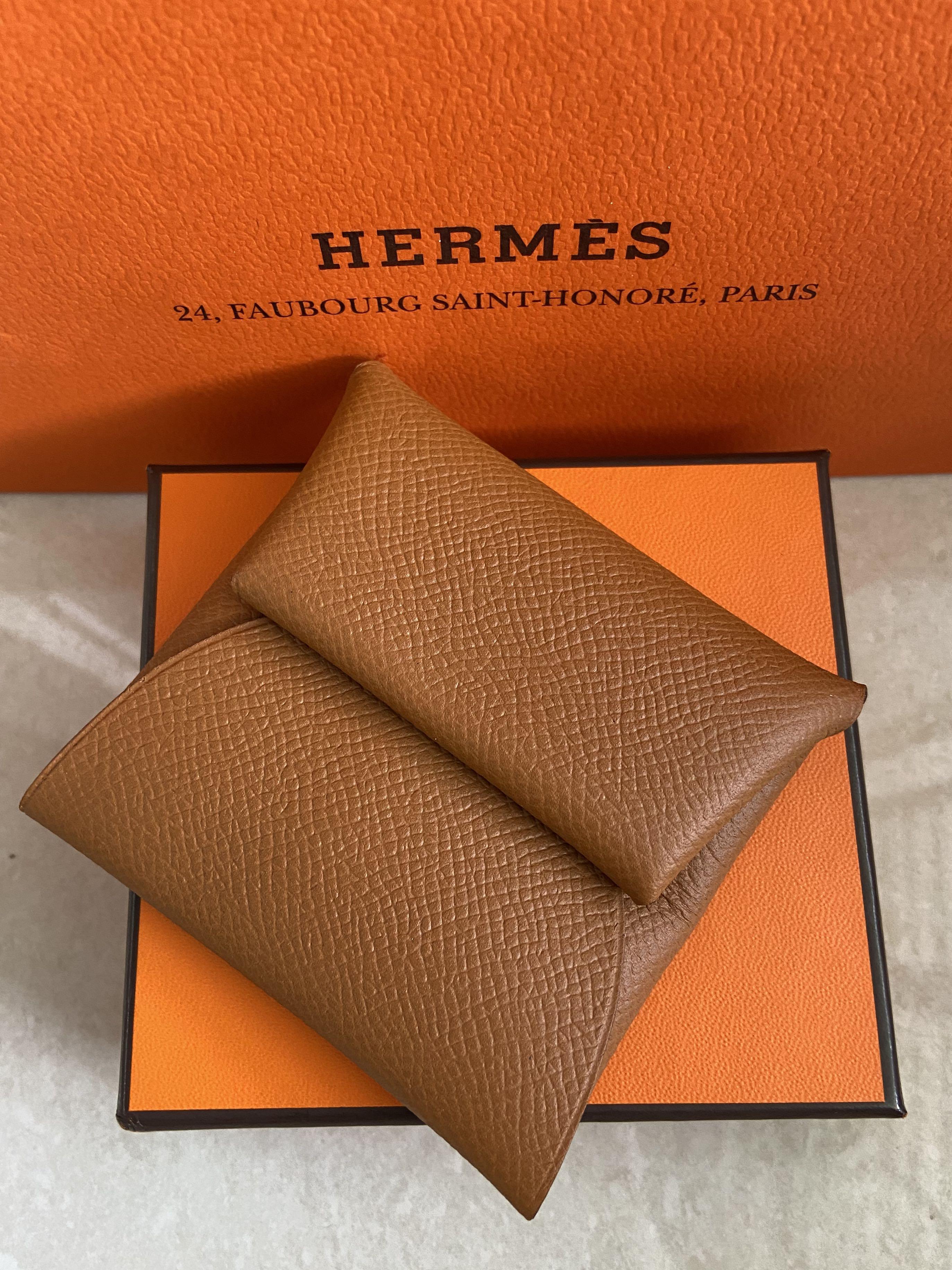 Hermes Orange H Bastia Change Purse at the best price