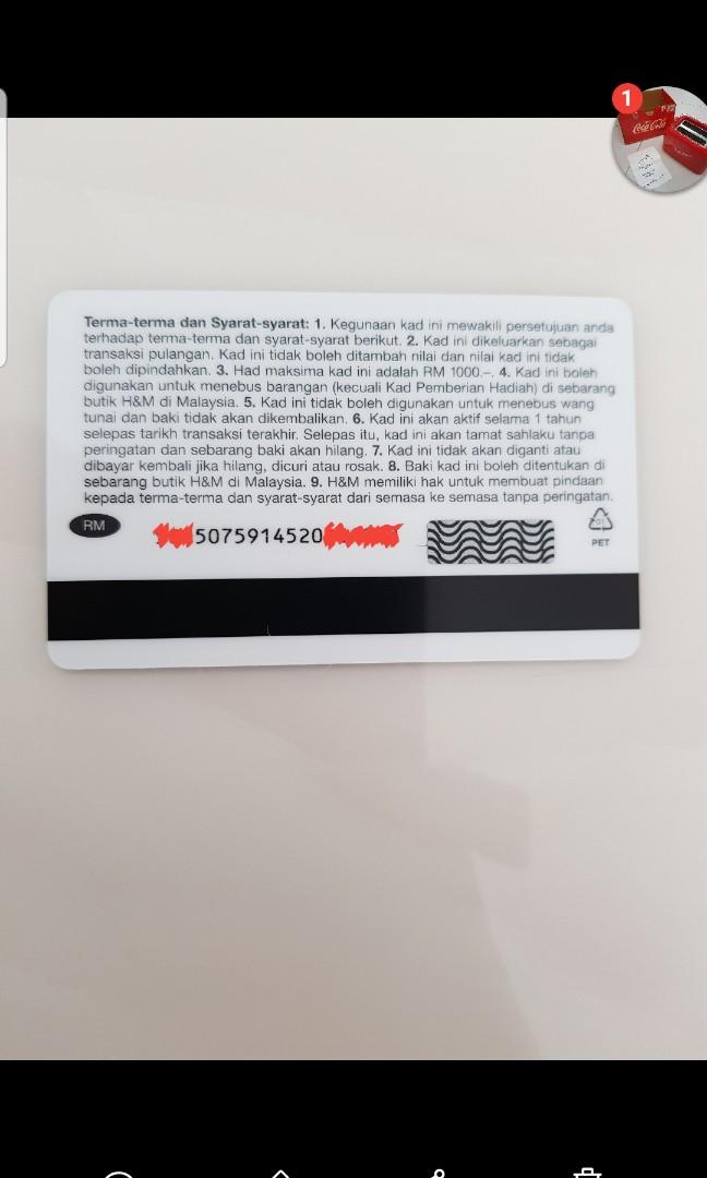 H&M merchandise / gift card, Tickets & Vouchers, Flights ...