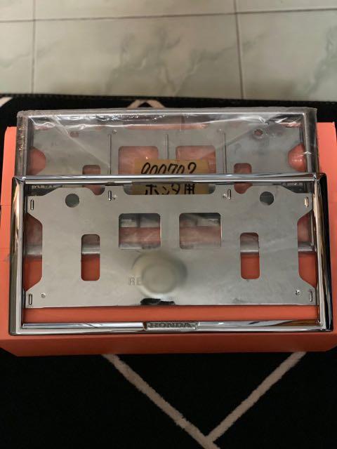 Honda Access License Plate Frame Auto Accessories on Carousell