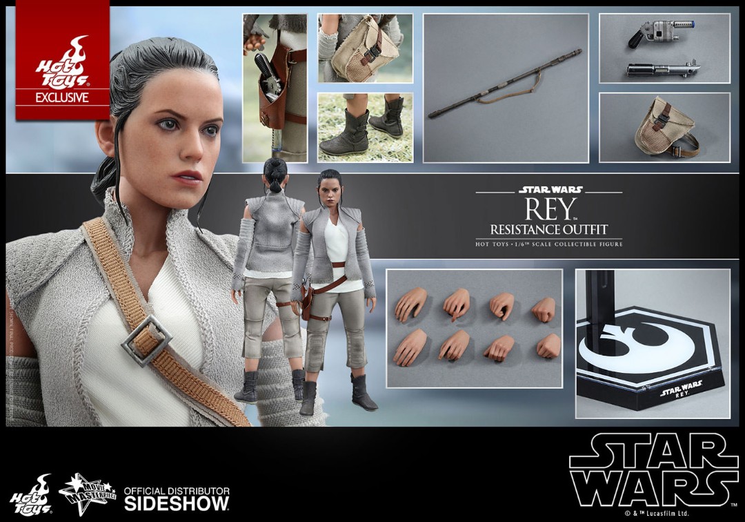 rey star wars hot toys