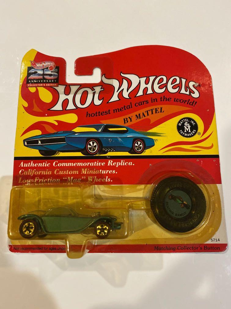 Hot wheels 25th anniversary collector's edition hotsell
